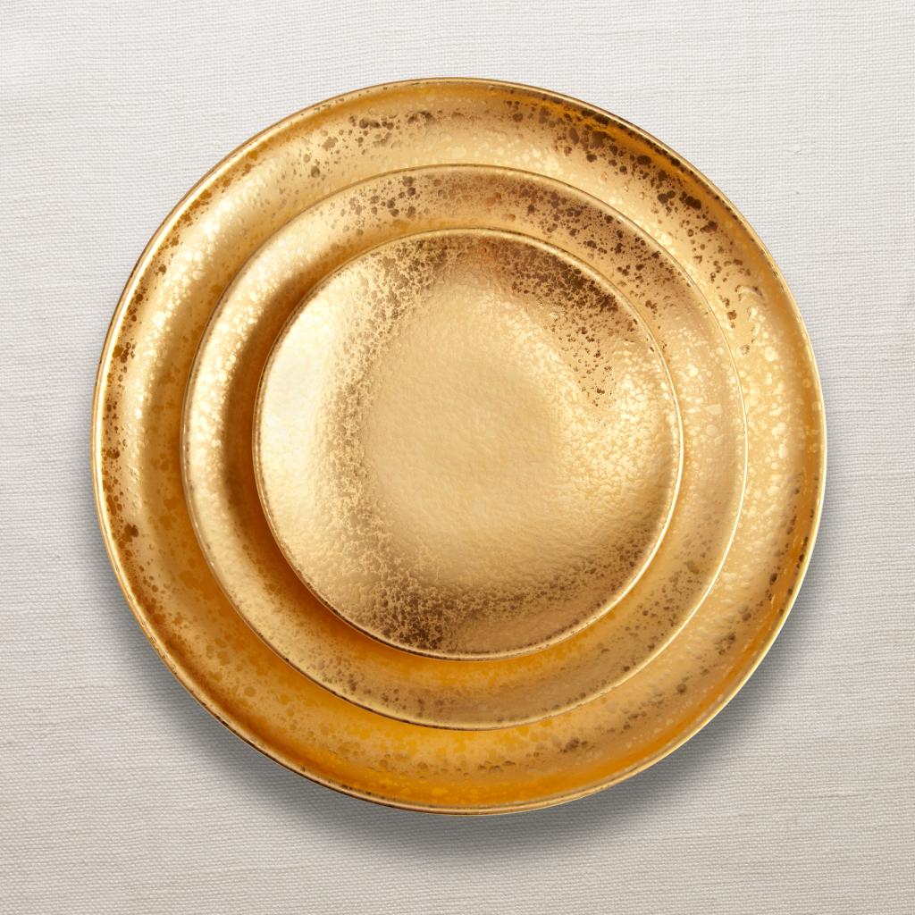 Alchimie Collection Dinnerware Gold At L Objet Our galvanized dinnerware & serveware collection offers everything you need to host brunches, barbecues an… alchimie collection dinnerware gold